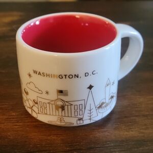 Starbucks Washington, D.C. You Are Here Christmas Mug 2 fl.oz. 2014